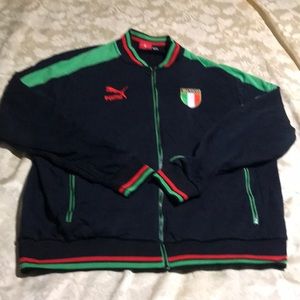 Pre-owned Mens Puma Sport Lifestyle Mexico WarmUp Jacket Size XL